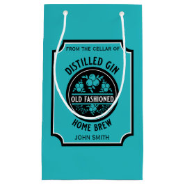 Aangepaste gin fles klein cadeauzakje