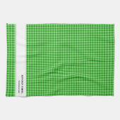 Aangepaste Gingham keukenhanddoek (Horizontaal)