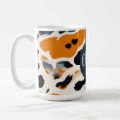 Aangepaste Giraffe Dierenprint Koffiemok (Links)