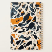 Aangepaste Giraffe Dierenprint Planner (Achterkant)