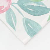 Aangepaste Giraffe kinderboekje Fleece Deken (Hoek)