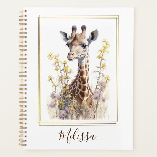 Aangepaste Giraffe Planner (Voorkant)