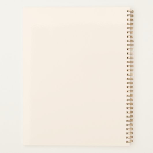 Aangepaste Giraffe Planner (Achterkant)