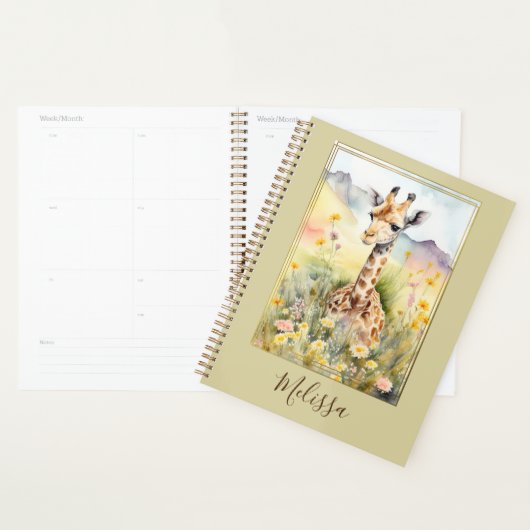 Aangepaste Giraffe Planner (Display)