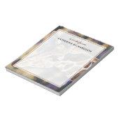 Aangepaste Giraffe Waterverf Schilderkunst Notitieblok (Linkerzijde)