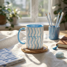 Aangepaste Girl Dad Club Streep Keramische Koffie