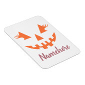 Aangepaste Girly Jack O Lantaarn Pompoen Halloween Magneet (Rechterzijde)