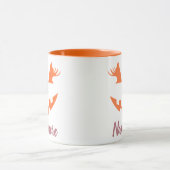 Aangepaste Girly Jack O Lantaarn Pompoen Halloween Mok (Midden)