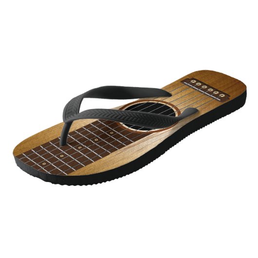 Aangepaste gitaar teenslippers (Schuin)