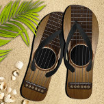 Aangepaste gitaar teenslippers<br><div class="desc">Grappig,  aangepast teenslipper</div>