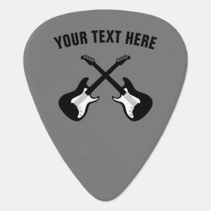 Aangepaste gitaarplukker met muziekinstrument-logo gitaar plectrum 