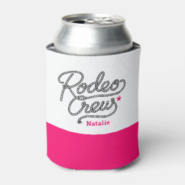 Aangepaste Glam Rodeo Crew Western Bachelorette Fe Blikjeskoeler