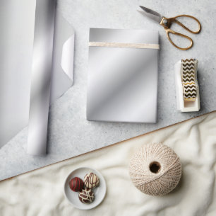 Aangepaste Glamour Sjabloon Beste Metallic Silver  Cadeaupapier