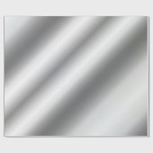 Aangepaste Glamour Sjabloon Beste Metallic Silver Cadeaupapier (Vlak)