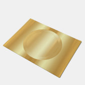 Aangepaste Glamoureuze Faux Gold Sjabloon Elegant Deurmat (Schuin)