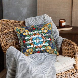 Aangepaste Glas in lood Mozaïek Patroon Perzische  Kussen