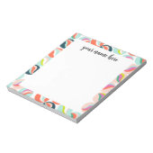 Aangepaste glasmarmer notitieblok (Linkerzijde)