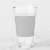 Aangepaste glazen beker | Moderne minimale drankgl (Achterkant)
