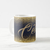 Aangepaste Glitter voor aangepast goud | Klassieke Koffiemok (Voorkant links)