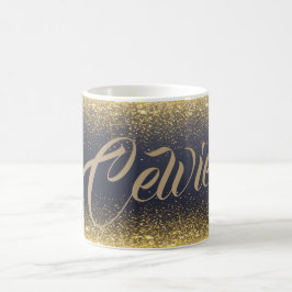 Aangepaste Glitter voor aangepast goud | Klassieke Koffiemok