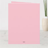 Aangepaste Glittering Paarse Heart Shiny Valentijn Kaart (Achterkant)