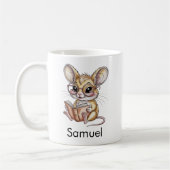 Aangepaste Gobi Jerboa Leest een Boek Koffiemok (Links)
