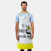 Aangepaste goede dag quotes, gepersonaliseerde Fie Schort (Gedragen)