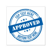 Aangepaste goedgekeurde stempel personaliseren (Design)