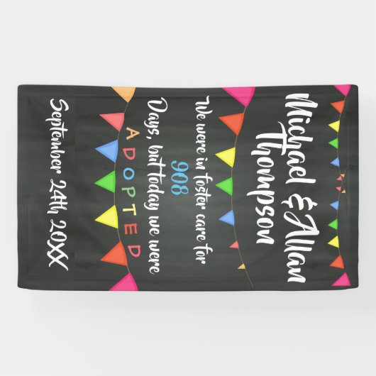 Aangepaste goedkeuring van Aangepast abonnement op Spandoek (Horizontaal)