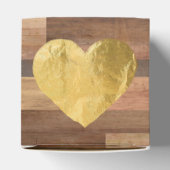 Aangepaste Gold-accessoires voor houten hout Bedankdoosjes (Bovenkant)
