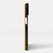 Aangepaste Gold Black Marble Cell Phone 11 12 Pro  iPhone Hoesje (Rechterkant)