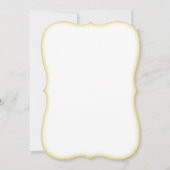 Aangepaste Gold Bracket-uitnodiging - maak uw eige Kaart (Voorkant)