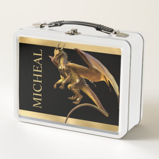 Aangepaste Gold Dragon Fantasy (Voorkant)