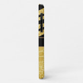 Aangepaste Gold- en zwarte dierlijke afdrukken Case-Mate iPhone Case (Achterkant/links)