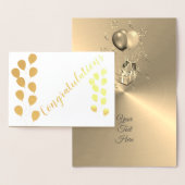 Aangepaste Gold Foil-creditcard Folie Kaarten (Display)