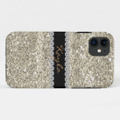 Aangepaste GOLD GLITTER Bling I TELEFOON 5 Case-Mate iPhone Case (Achterkant (horizontaal))