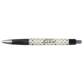 Aangepaste Gold Polka Dot Pen (Voorkant)