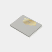 Aangepaste Gold Smudge Post-notities Post-it® Notes (Schuin)