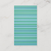 Aangepaste Gold Stripe Piano-leraar Visitekaartje (Achterkant)