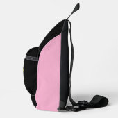 Aangepaste Golden Bowling Art Design Sling Bag (Rechts)