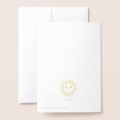 Aangepaste Golden Child Verjaardag Kaart met Foto  (Met envelop)