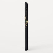 Aangepaste Golden Heart Musical Notes Case-Mate iPhone Case (Achterkant/links)