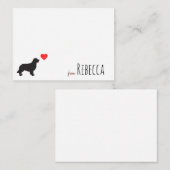 Aangepaste golden-opvraagkaarten notitiekaartje (Voorkant / Achterkant)