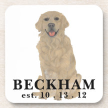 Aangepaste Golden Retriever Dog Beverage