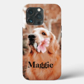 Aangepaste Golden Retriever Foto - Hondenliefhebbe Case-Mate iPhone Case (Achterkant)