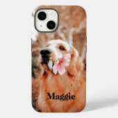 Aangepaste Golden Retriever Foto - Hondenliefhebbe Case-Mate iPhone Case (Achterkant)