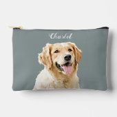 Aangepaste Golden Retriever Hond Gepersonaliseerd  Etui (Voorkant)
