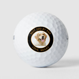 Aangepaste Golden Retriever Hond Gepersonaliseerd Golfballen
