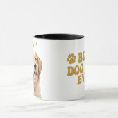 Aangepaste Golden Retriever Hond Gepersonaliseerd  Mok (Midden)