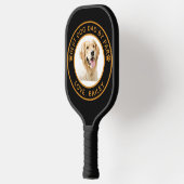 Aangepaste Golden Retriever Hond Gepersonaliseerd Pickleball Paddle (Links)